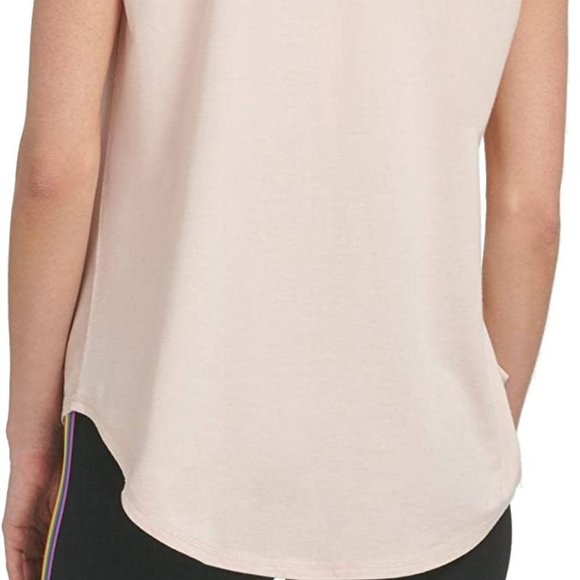 NWT..DKNY Sport Logo T-Shirt-M-Parfait Peach Color 12/13 - Picture 4 of 5
